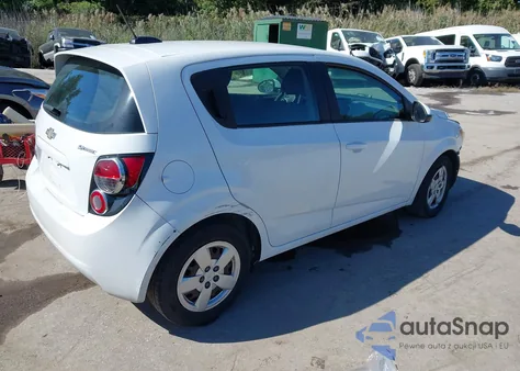2016 Chevrolet Sonic Ls Auto из США, поврежденный, VIN 1G1JA6SG4G4168024